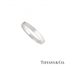Tiffany & Co Gents Wedding Band in Platinum